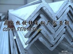 宁波北仑型钢厂批发 黑角钢 镀锌角钢尖厂家直销